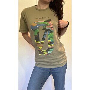 Underoath GREEN  Graphic T-shirt MEDIUM
